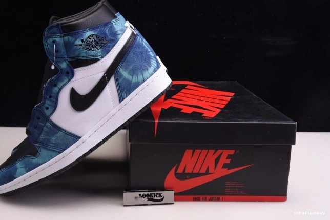 High 1 Tie-Dye Air CD0461-100 Jordan OG 0812